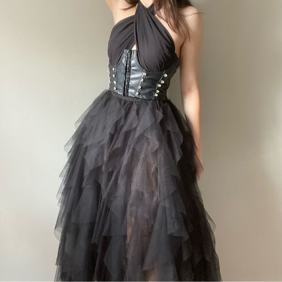 NWT Akira Diamond Studded Wired Corset Top - Picture 5 of 8